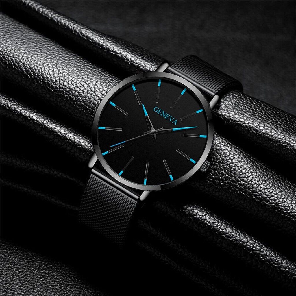 Waterproof Men's Watch Stainless Steel Quartz Luminous Classic Watches
