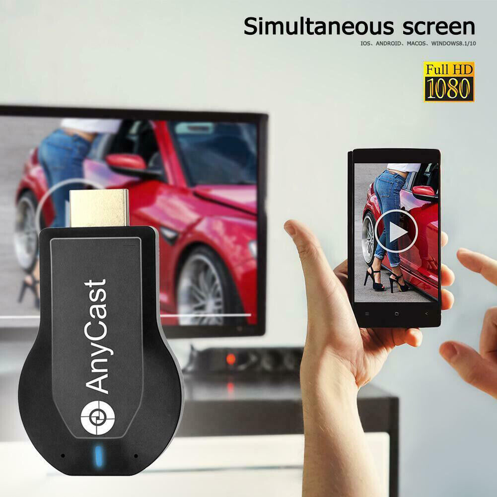 4K WiFi HDMI Anycast Miracast Airplay TV Wireless Display DLNA Dongle