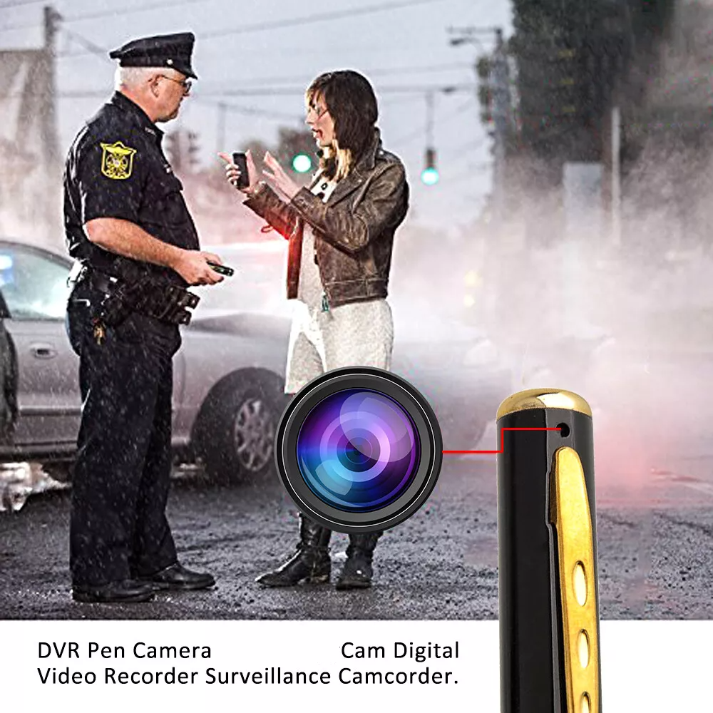 Pen Camera Cam Mini Hidden Pocket Audio Video Recorder DVR Security 10