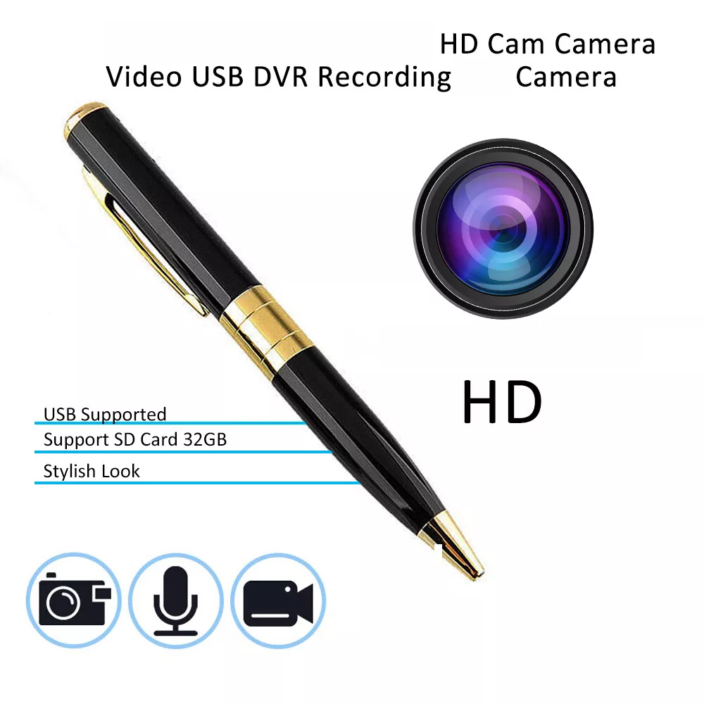 Pen Camera Cam Mini Hidden Pocket Audio Video Recorder DVR Security 10