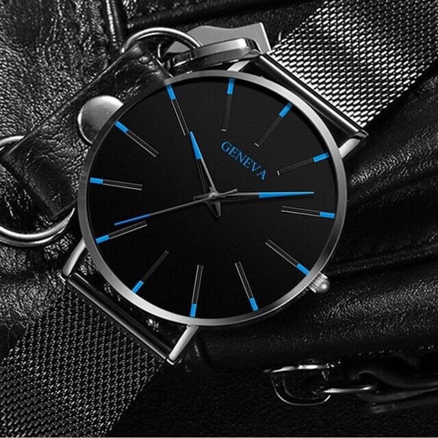 Waterproof Men's Watch Stainless Steel Quartz Luminous Classic Watches