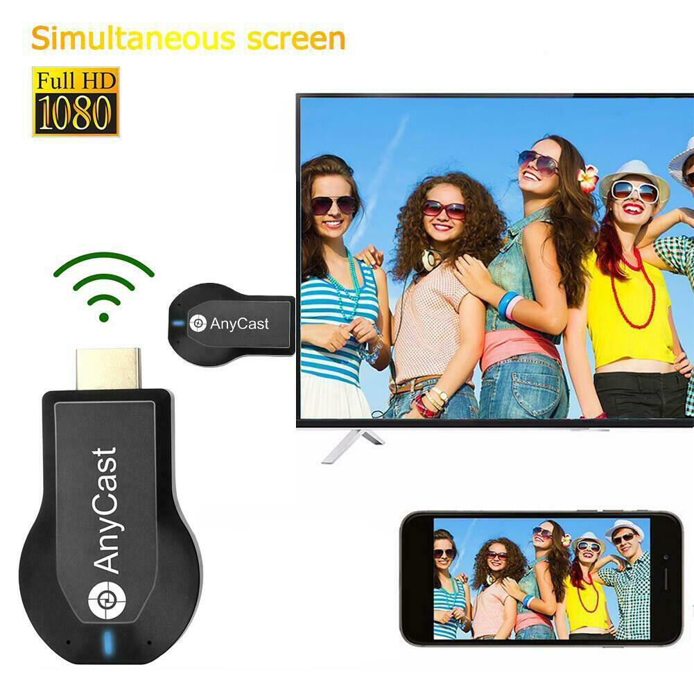 4K WiFi HDMI Anycast Miracast Airplay TV Wireless Display DLNA Dongle