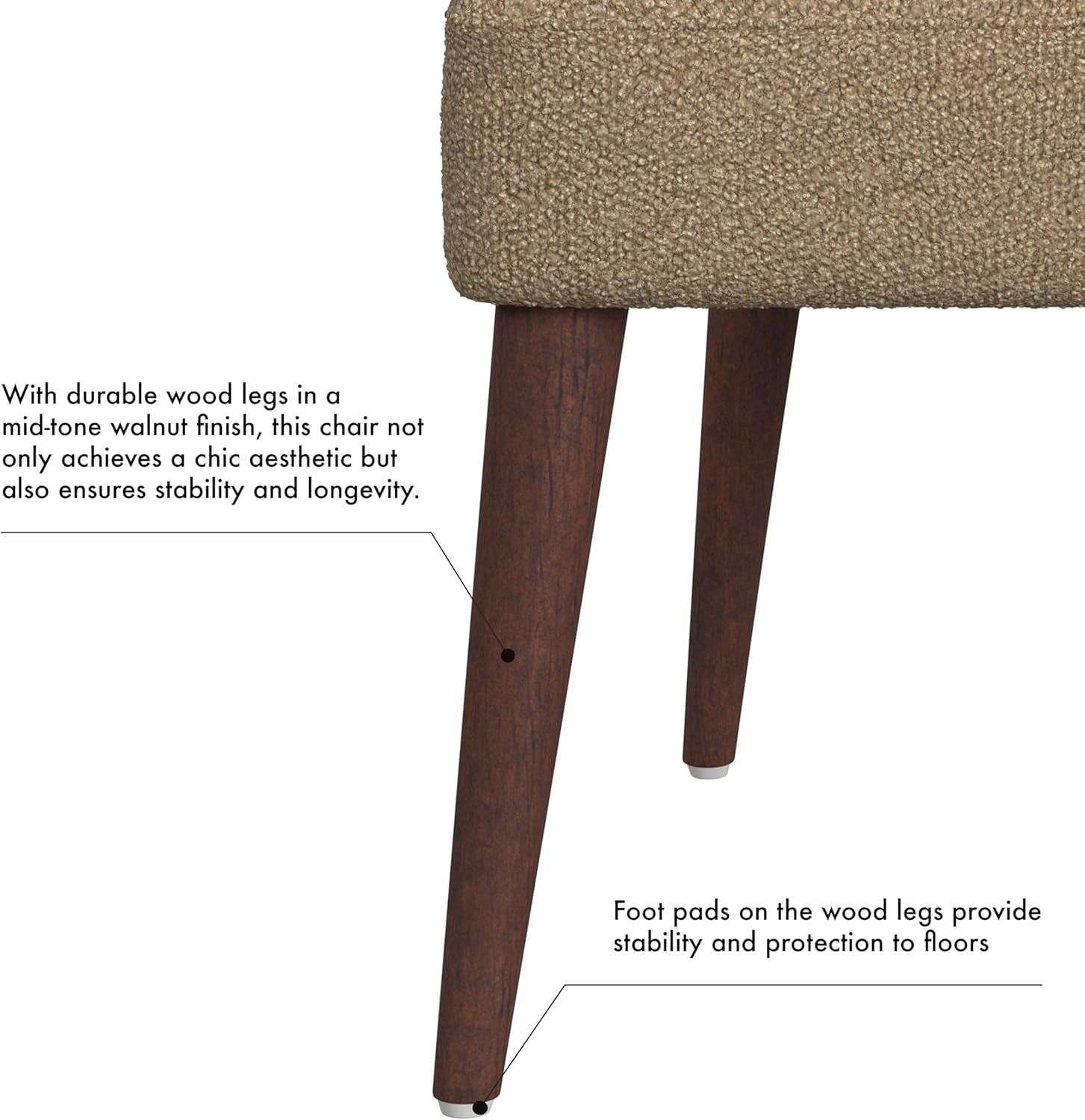 Home Decor | Upholstered Hemet Gayle Side Dining Chair | Decorative