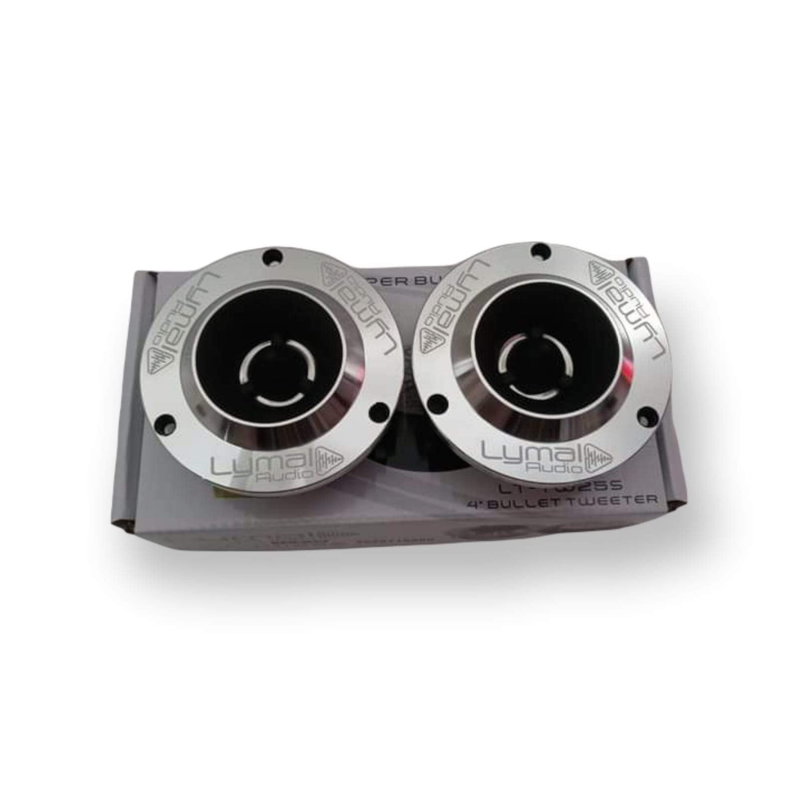 LT-TW25S PRO Bullet 3.75″ Super Tweeters Silver