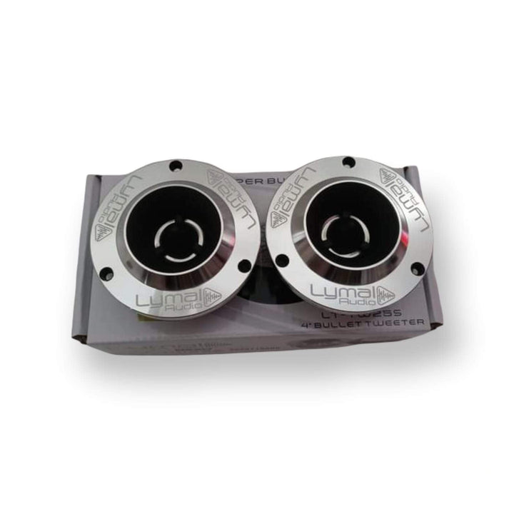 LT-TW25S PRO Bullet 3.75″ Super Tweeters Silver