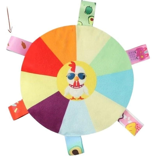 Plush Flying Saucer Chewing Pet Toy