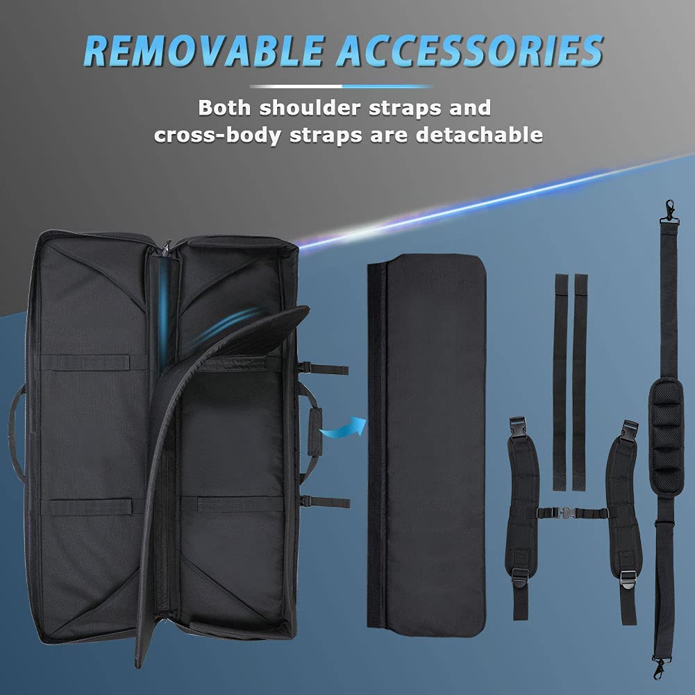 Sunfiner Urban Series Double Soft Rifle Case 43‘’ & Multi-Function Gun