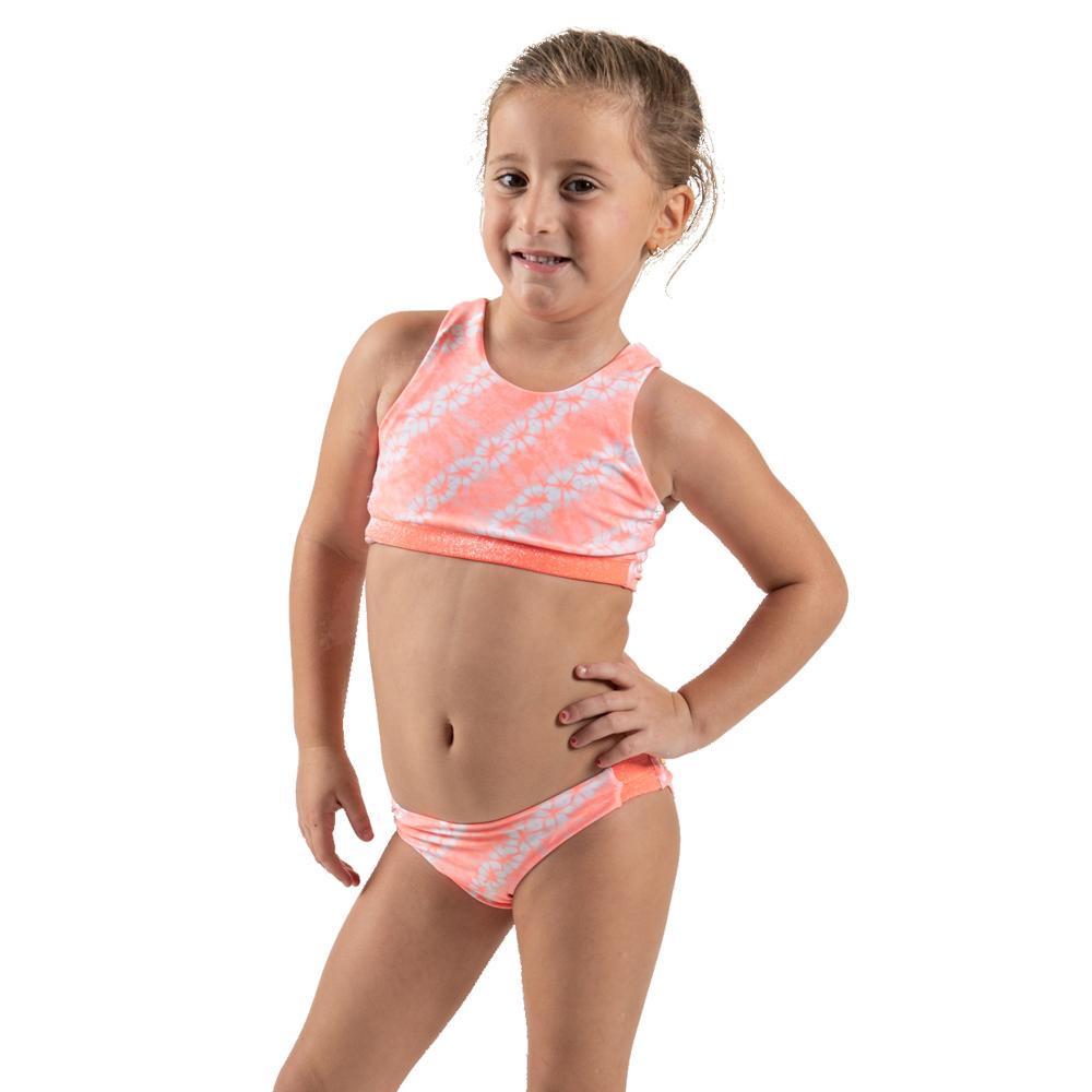 Orange Tie Dye -  Bikini - Kids Swimwear