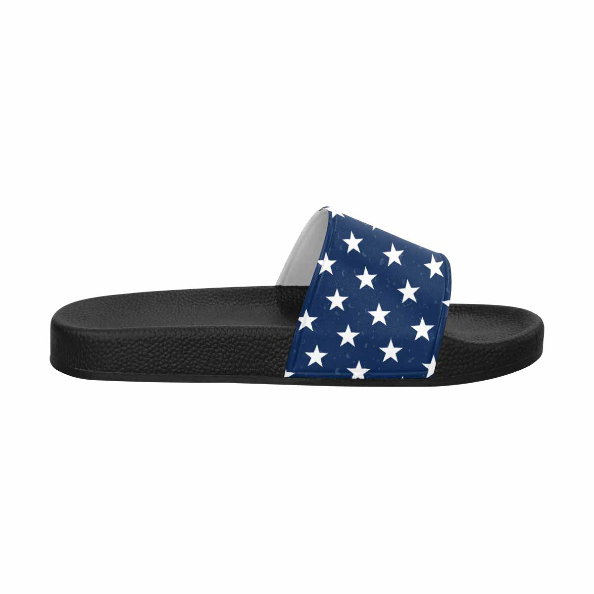 Mens Slide Sandals - Stars and Stripes Print
