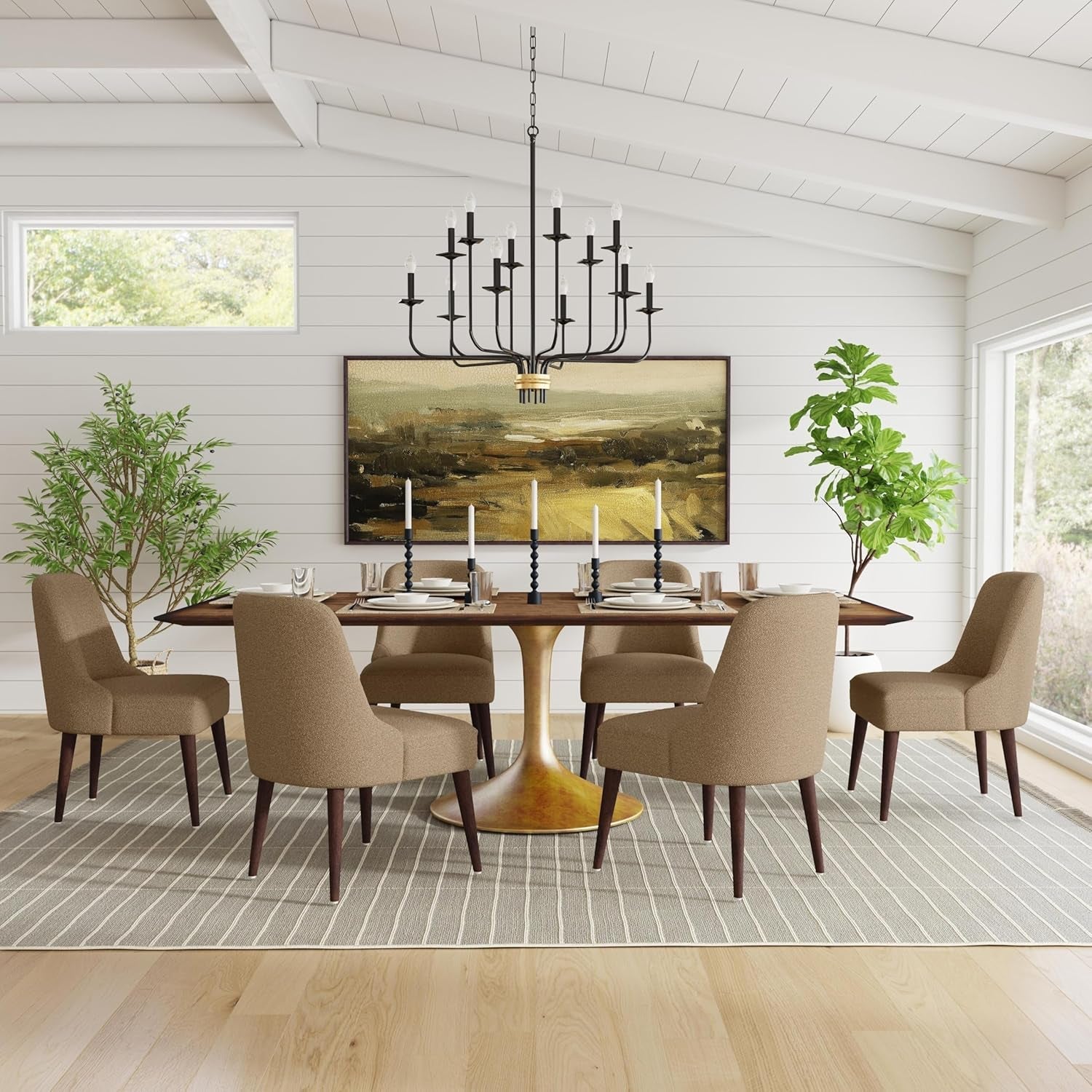 Home Decor | Upholstered Hemet Gayle Side Dining Chair | Decorative