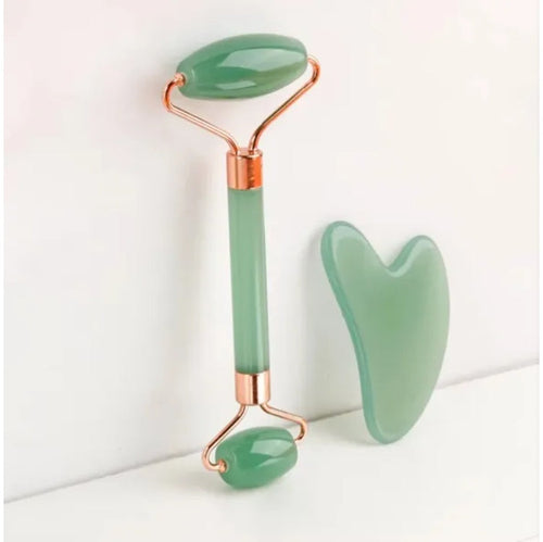 2-Pack Natural Resin Face And Body Skin Care Roller Gua Sha Massager