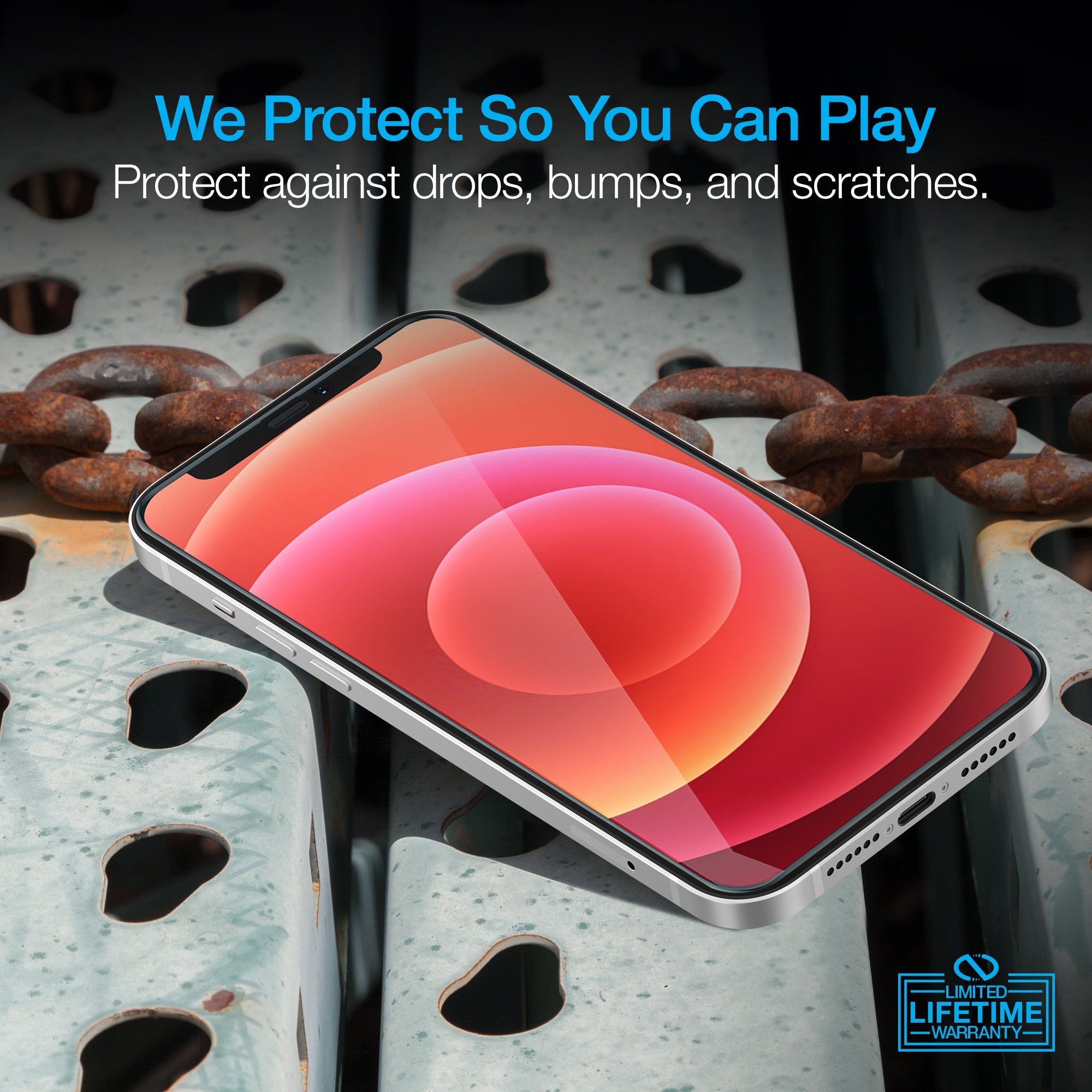 Naztech IntelliShield Tempered Glass w 3D Edge iPhone 12 Mini