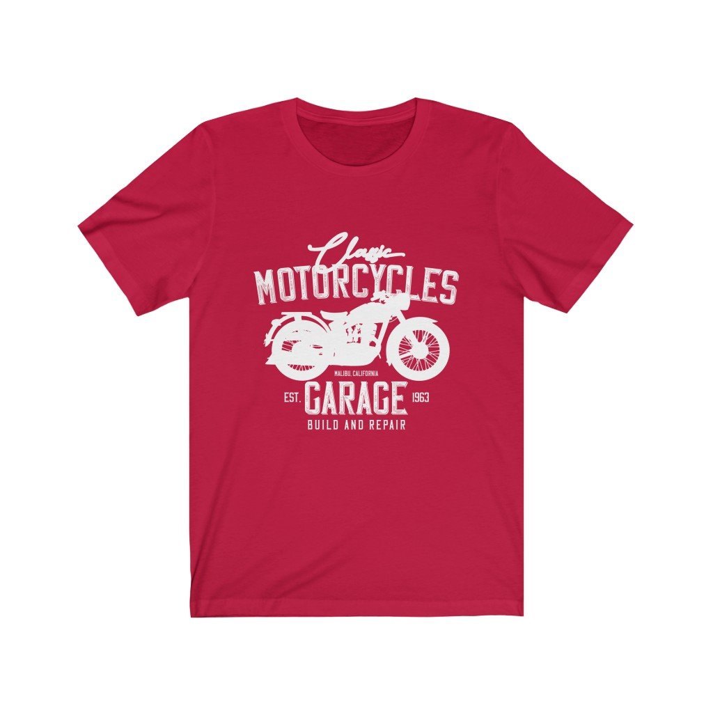 Classic Motorcycles Garage T-Shirt