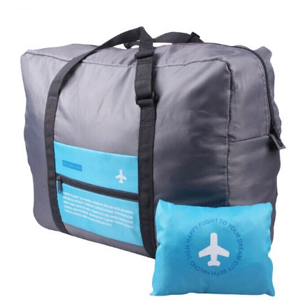 Large Capacity Foldable Travel Bag Nylon Waterproof Gym Duffel Bag