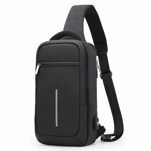 Men's Breathable Sports Canvas Chest Bag