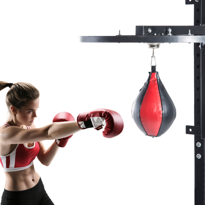 Soozier Speed Bag Platform Speedball Frame Wall Mounted Boxing MMA