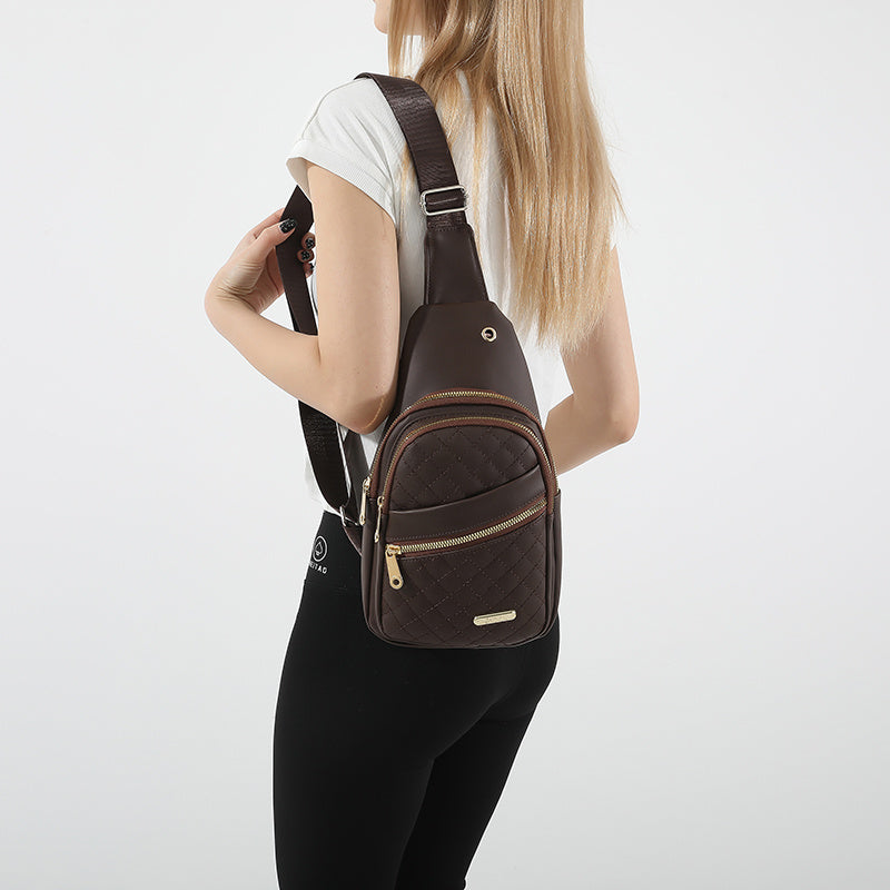 Small Sling Crossbody Chest Travel Bag