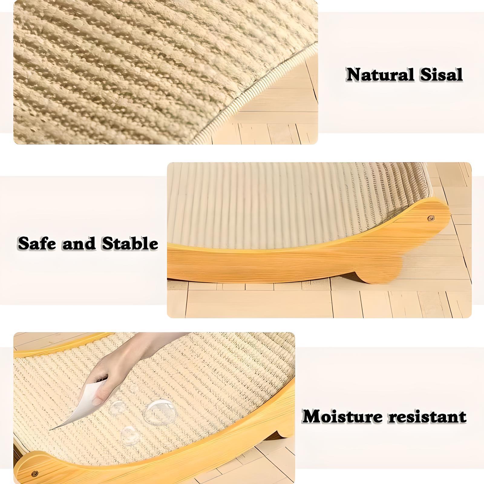 U-shaped Cat Scratching And Lying Bed, Suitable For Cat Owners And Cat
