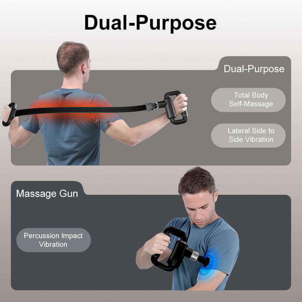 Best Selling Fascia Massager With Waist Belt - 6-Speed Deep Muscle