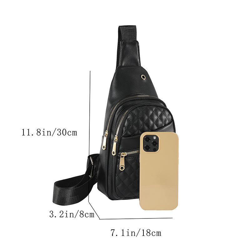 Small Sling Crossbody Chest Travel Bag