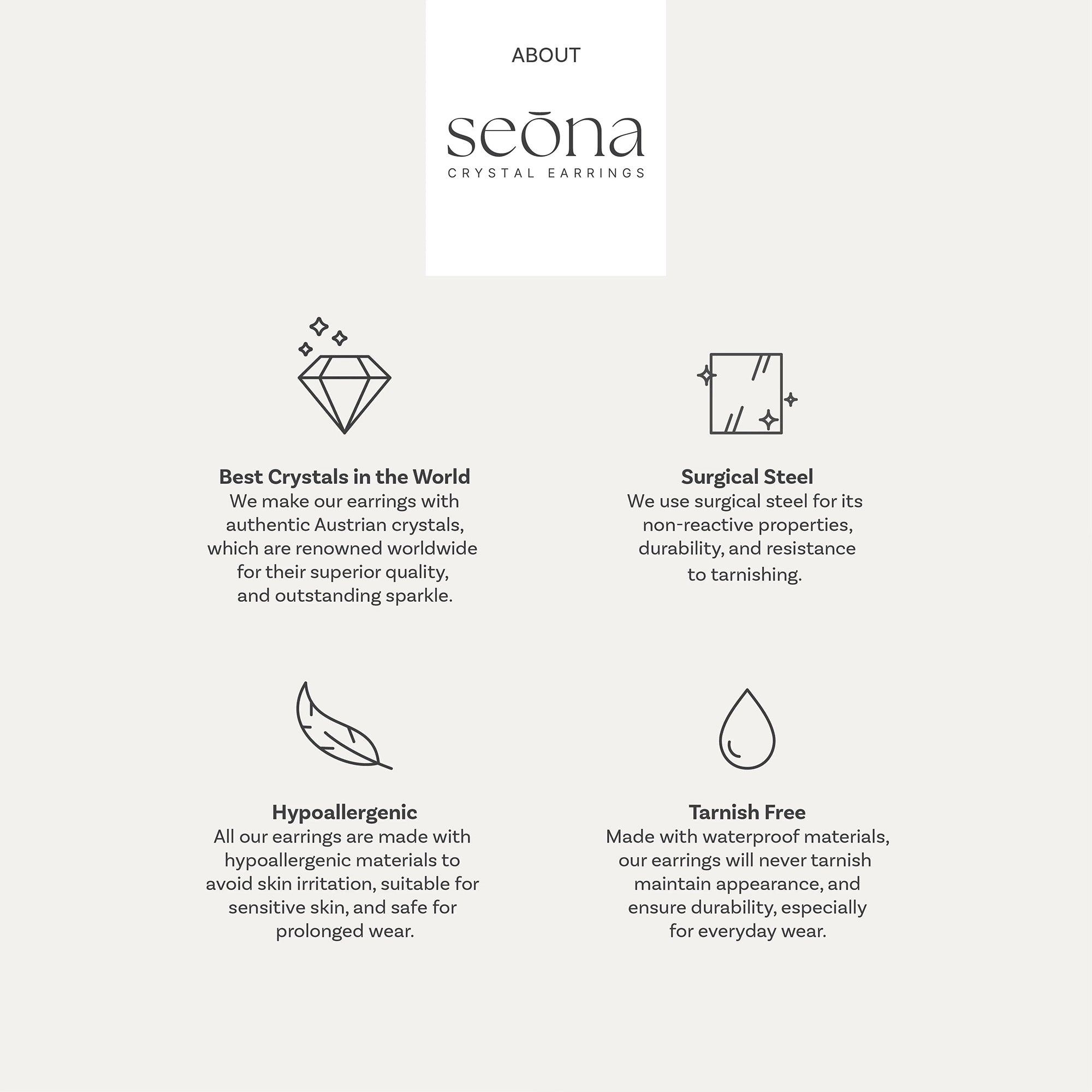 Iris - Golden Shadow - 6mm Gold Color Cubic Crystal - Hypoallergenic