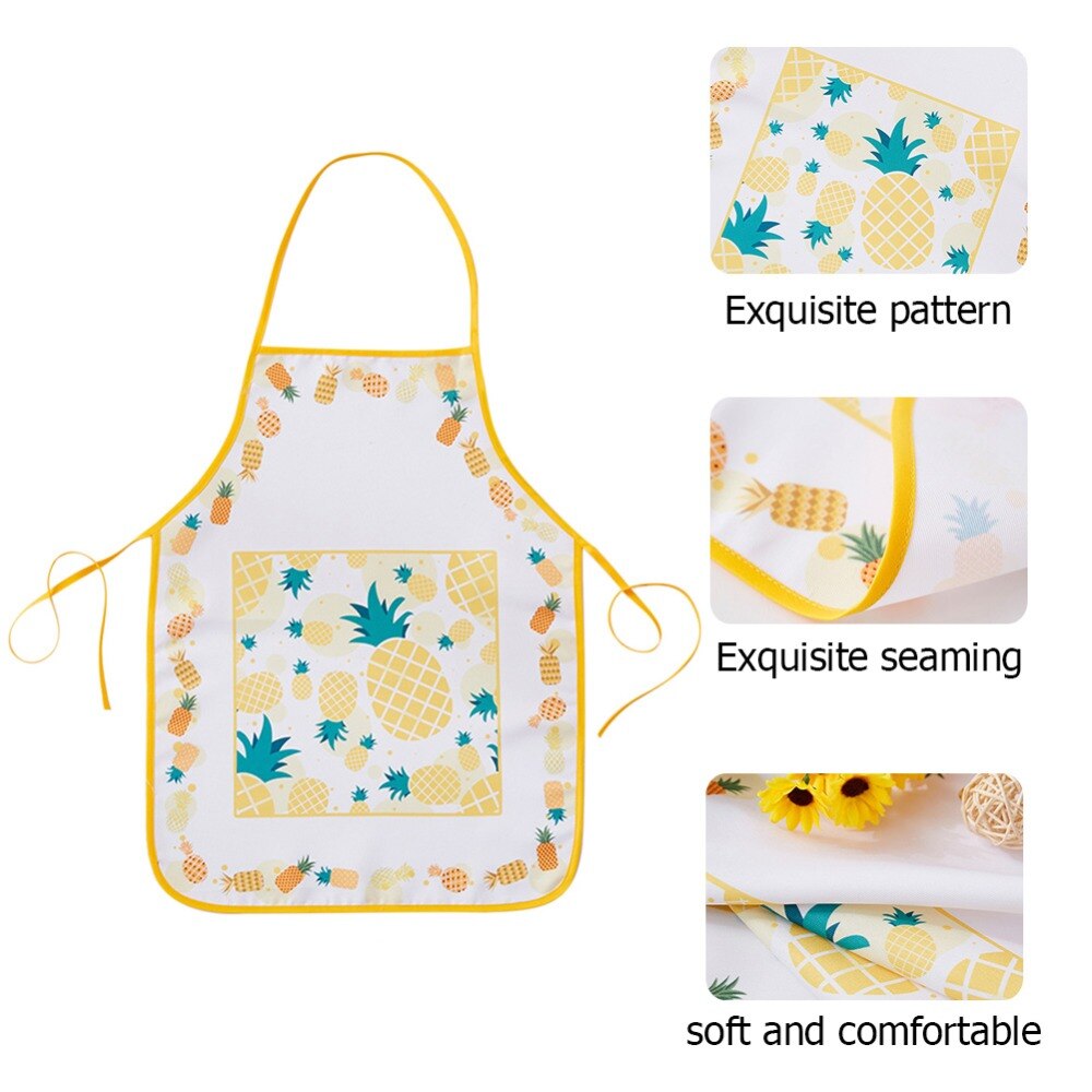 Animal Printed Cartoon Apron for Kids Children