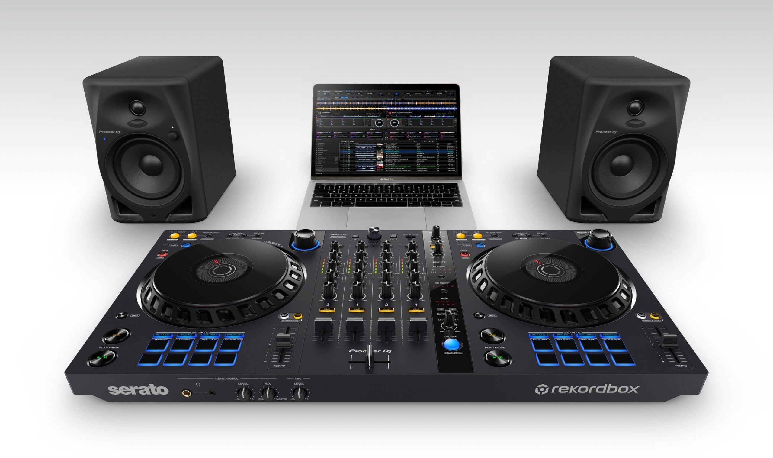 Pioneer DJ DM-50D-BT Studio Monitors w. Bluetooth (Black)
