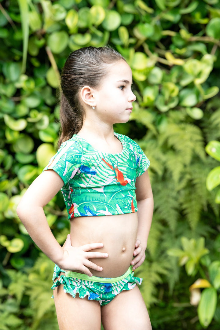 Parrot Jungle -  Bikini - Kids Swimwear