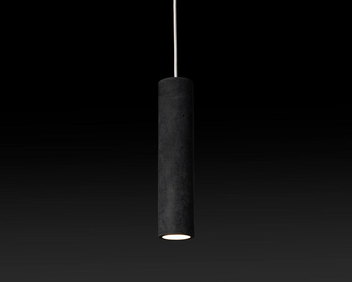 DARK GRAY Concrete Pendant Light W+W