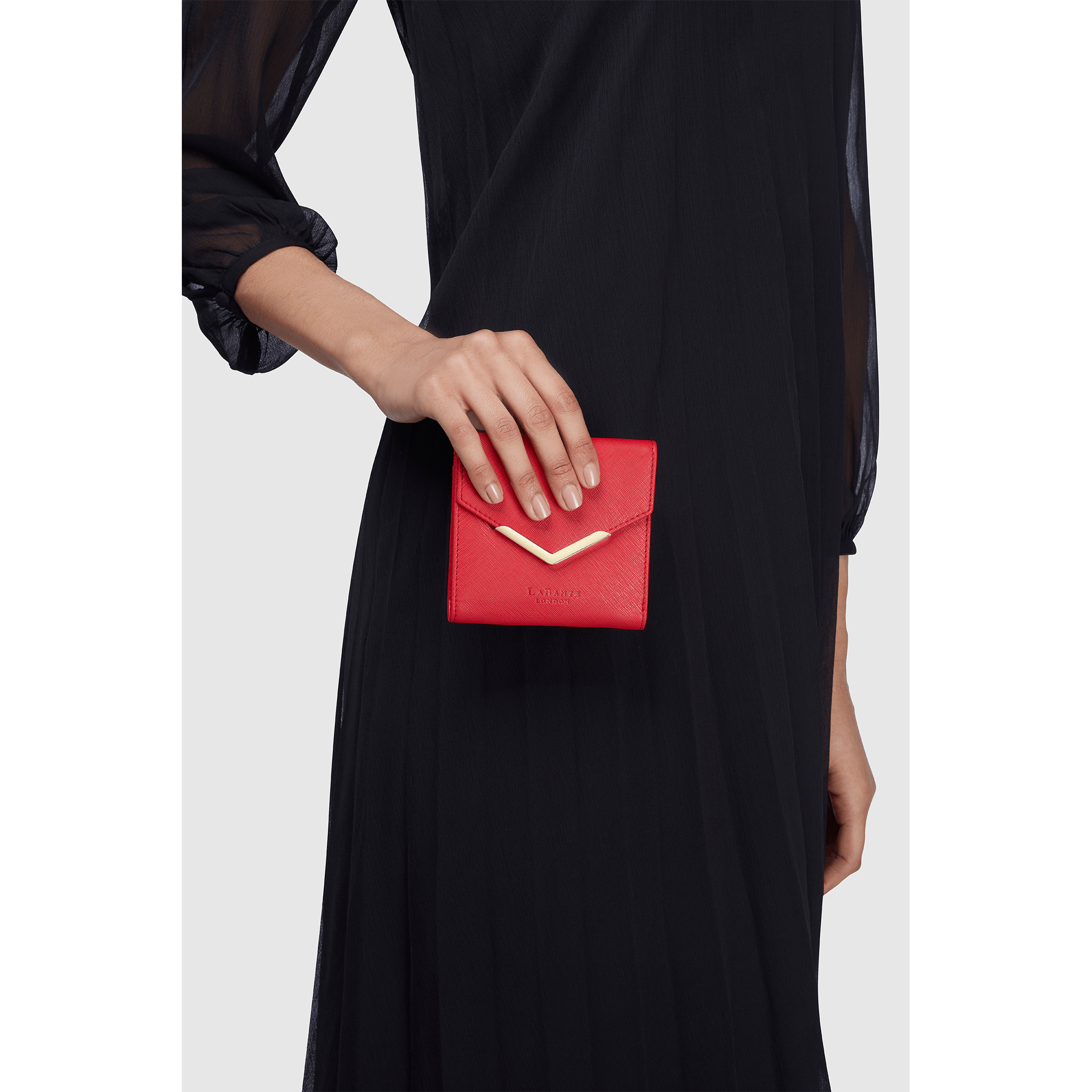 Brown - Diana Small Vegan Bifold Wallet