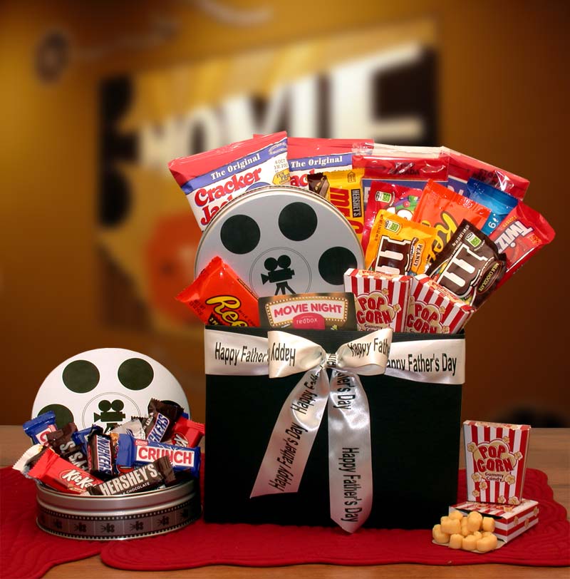Fathers Day Movie Fest Gift Box w/ 10.00 Red Box Card - Father's Day