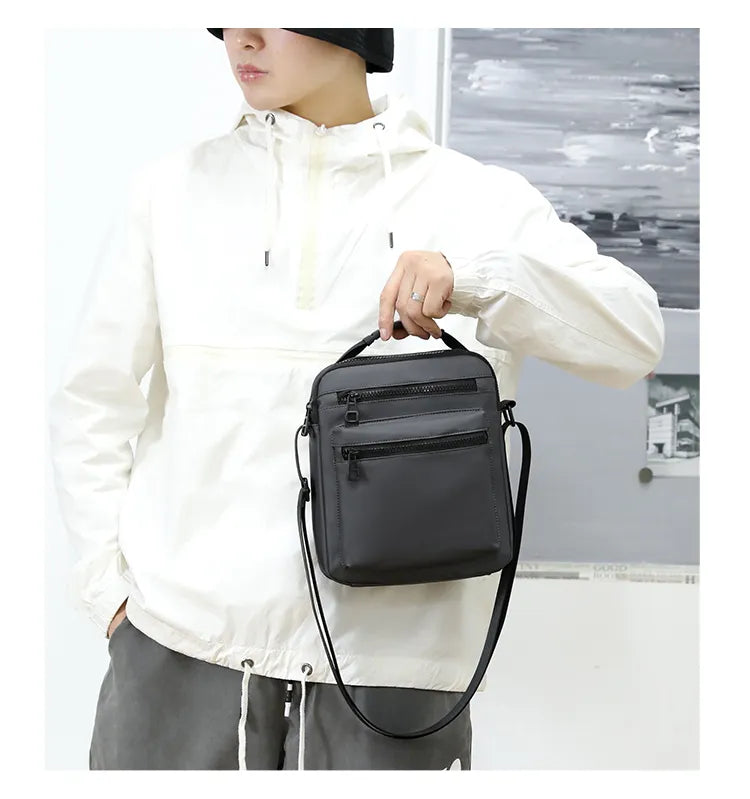 Man Classic Messenger Bag Men's Multifunction Shoulder Sling Pack