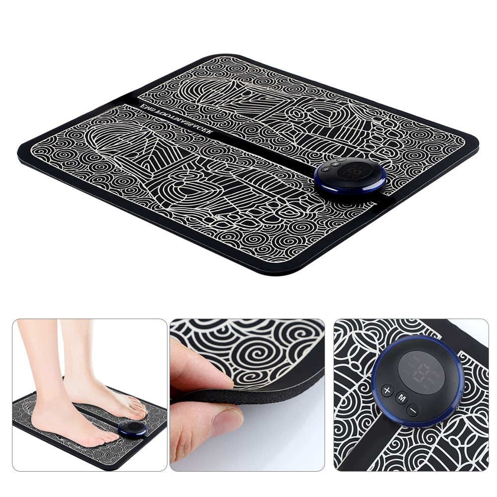 EMS Foot Massage Mat Physiotherapy Foot Massage Relax Body Relieve