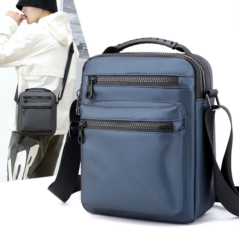 Man Classic Messenger Bag Men's Multifunction Shoulder Sling Pack