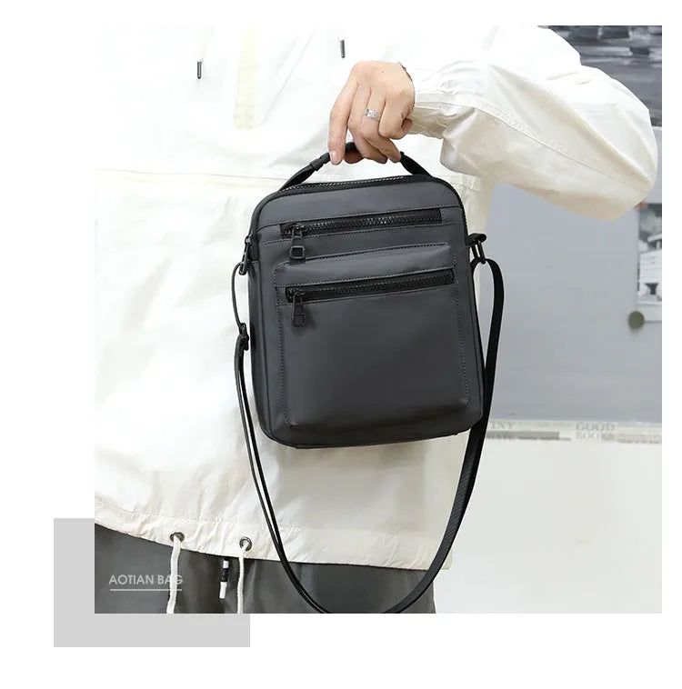 Man Classic Messenger Bag Men's Multifunction Shoulder Sling Pack