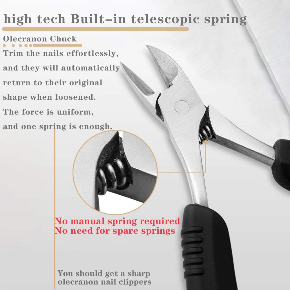 8 pcs Manicure Cutters Nail Clipper Set Household