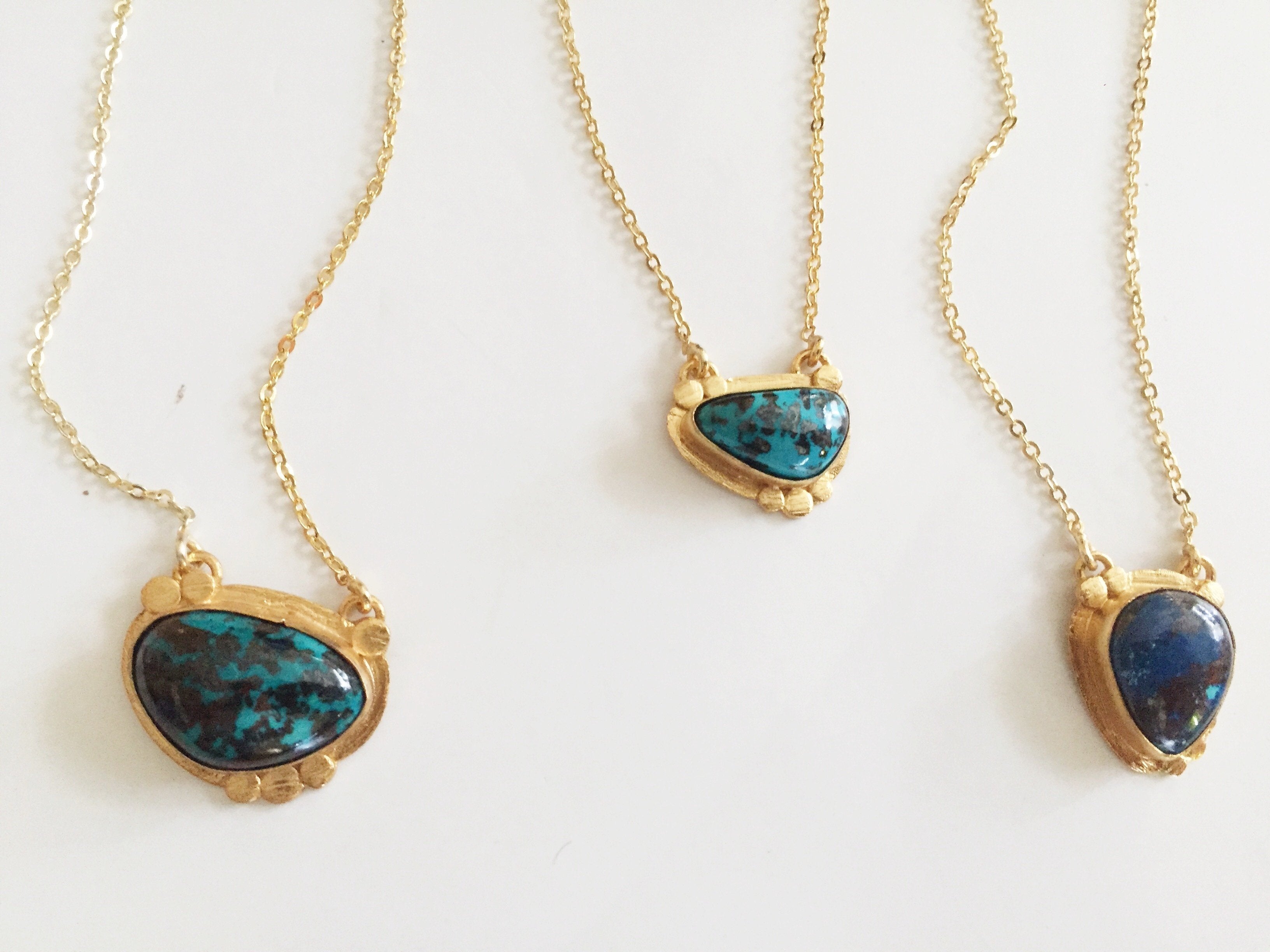 Namibia Azurite Pendant