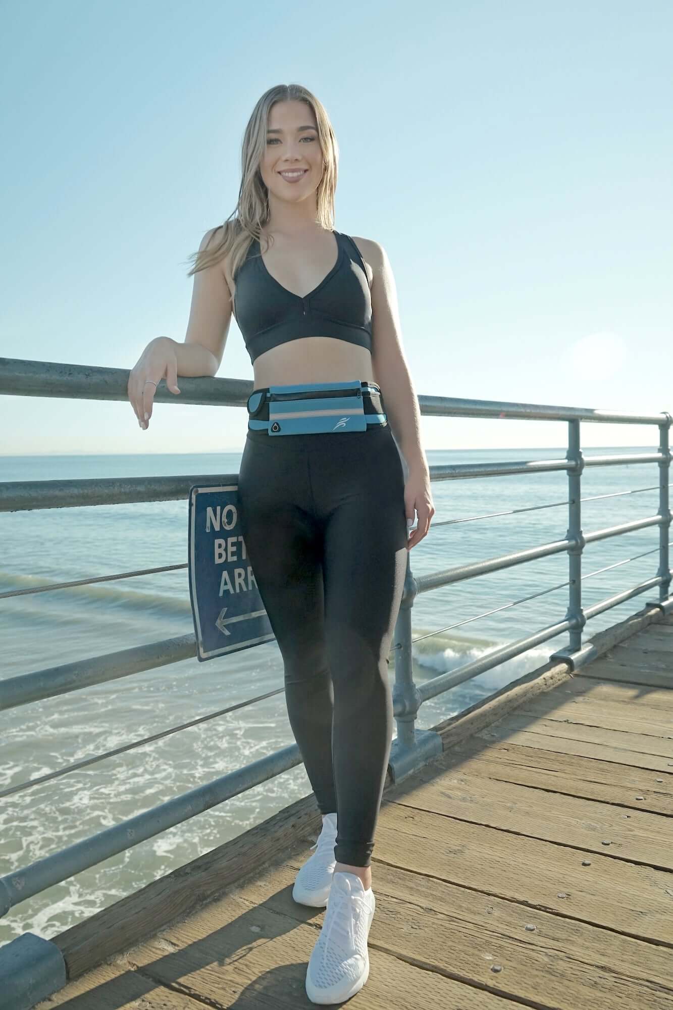 Velocity Water-Resistant Sports Running Belt and Fanny Pack for Outdoo