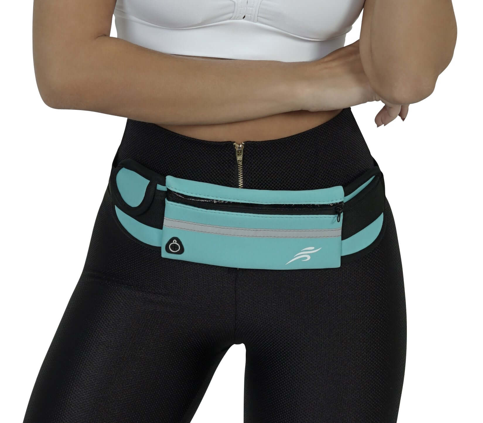 Velocity Water-Resistant Sports Running Belt and Fanny Pack for Outdoo