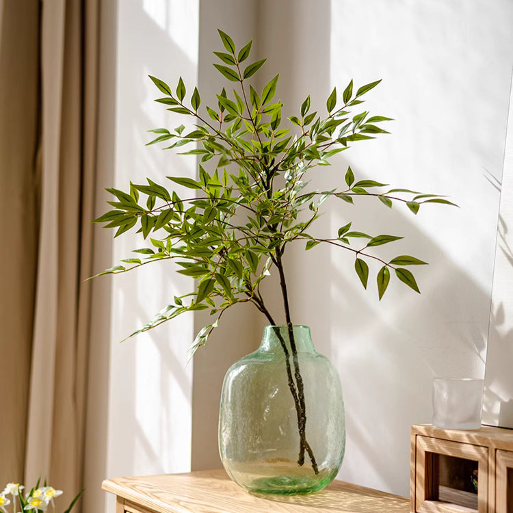 Green Nandina Leaf Stem