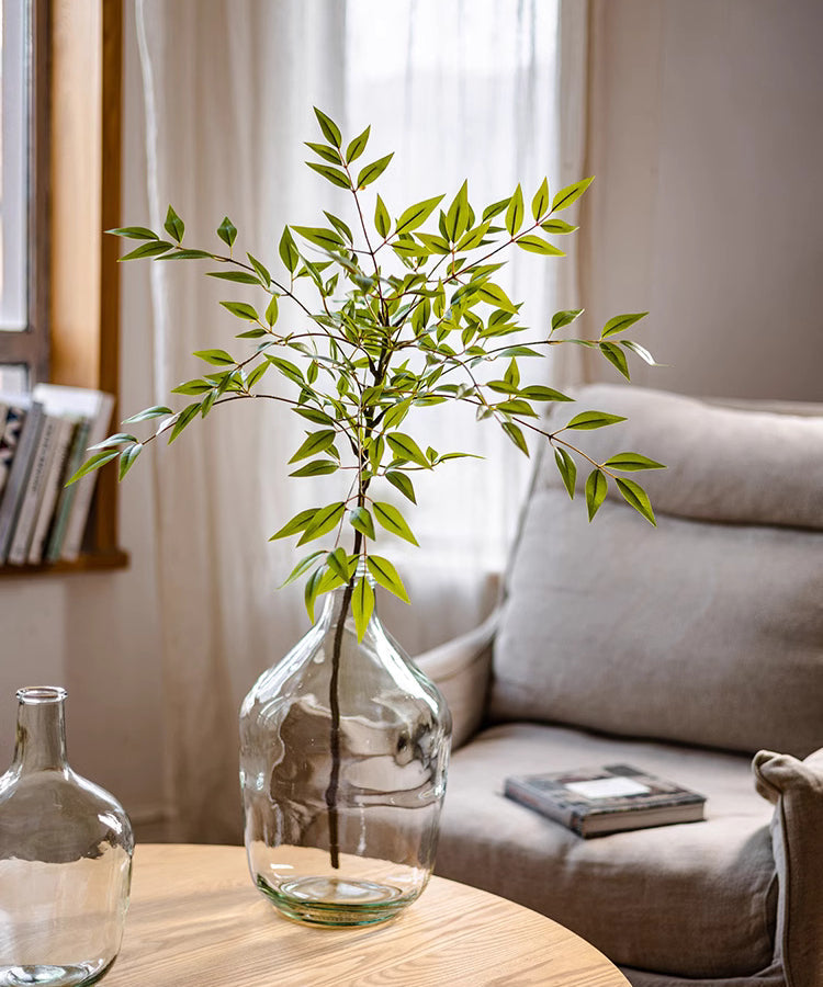 Green Nandina Leaf Stem