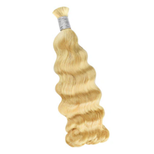 Premium Loose Deep Braiding Hair Extensions #613 Blonde | 100% Human