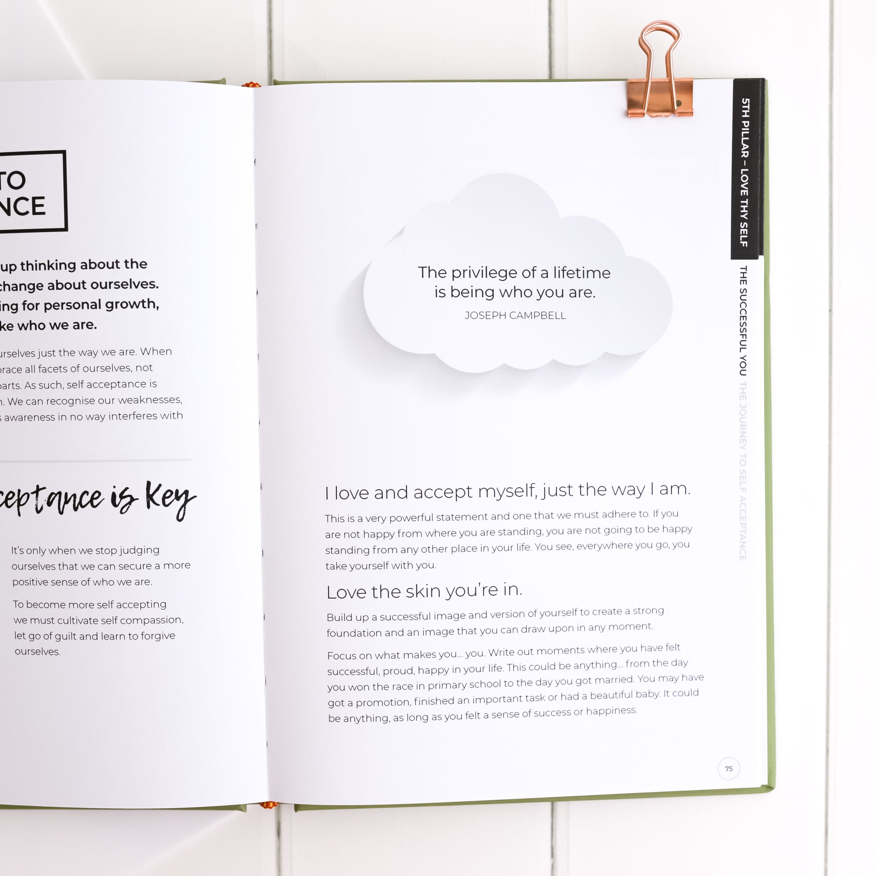 Love Thy Self Workbook & Journal