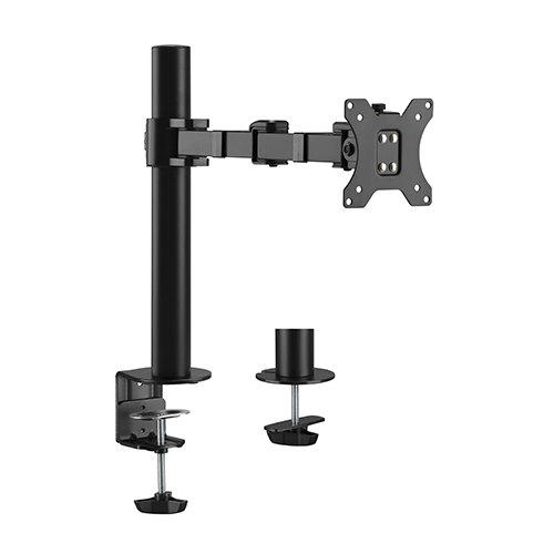 BRATECK Single Monitor Affordable Steel Articulating Monitor Arm Fit