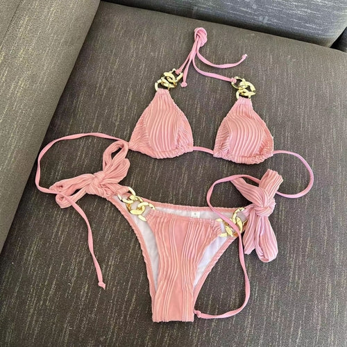 Sexy Beach Vacation Two-Piece Swimsuit