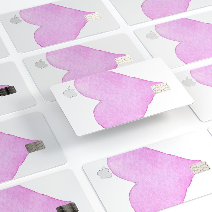 Pink Watercolor Heart - Premium Protective Decal Skin-Kit for the