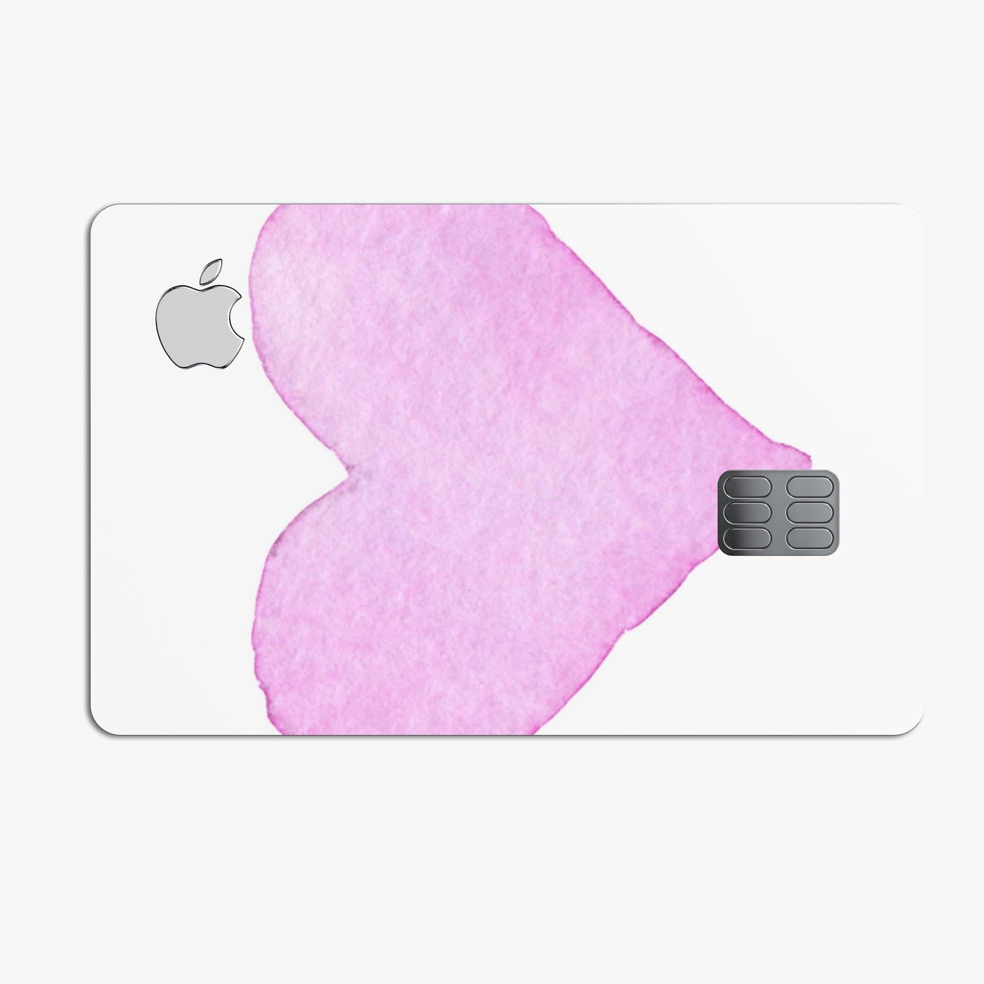 Pink Watercolor Heart - Premium Protective Decal Skin-Kit for the