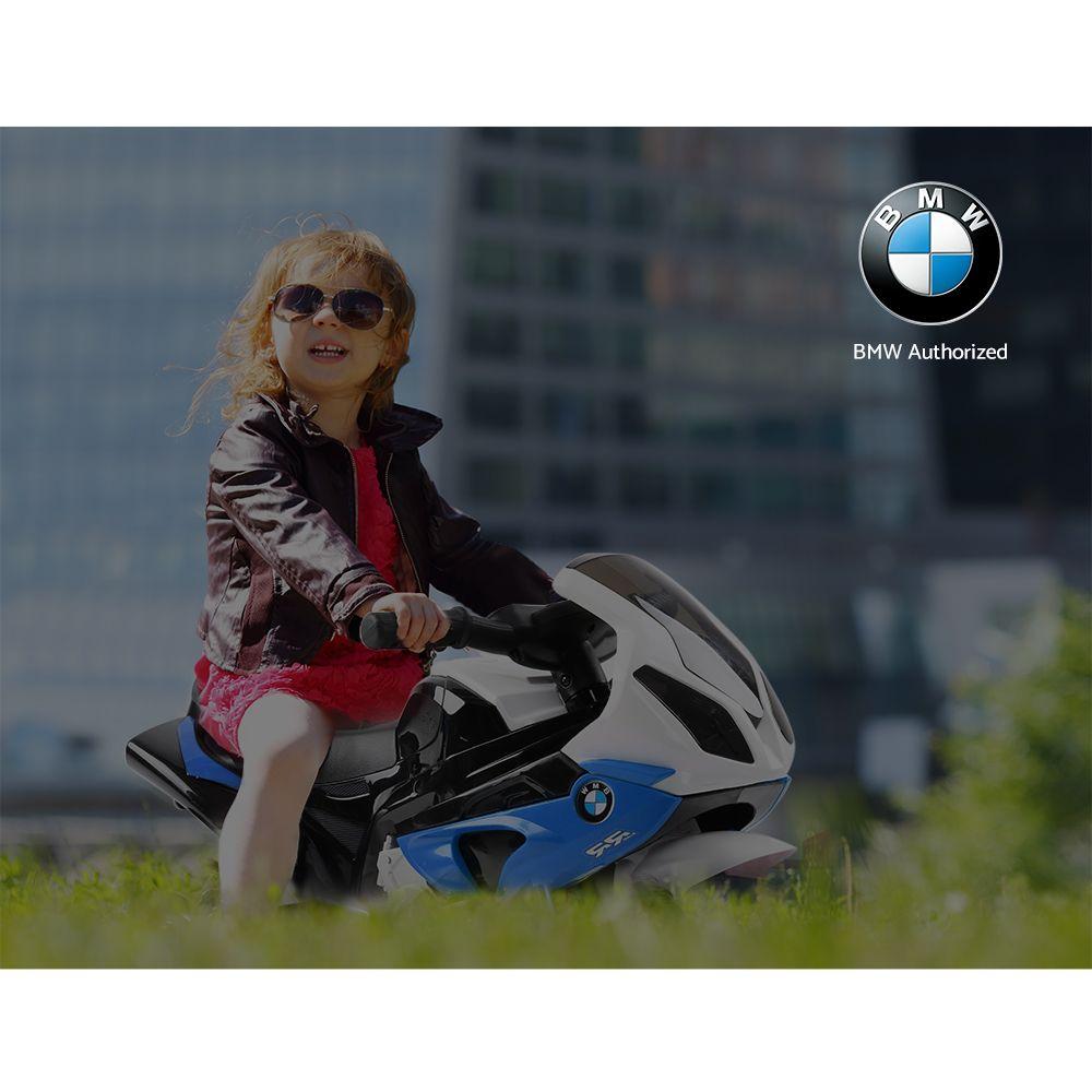 Kids Electric Ride On Car Police Motorcycle Motorbike BMW Licensed