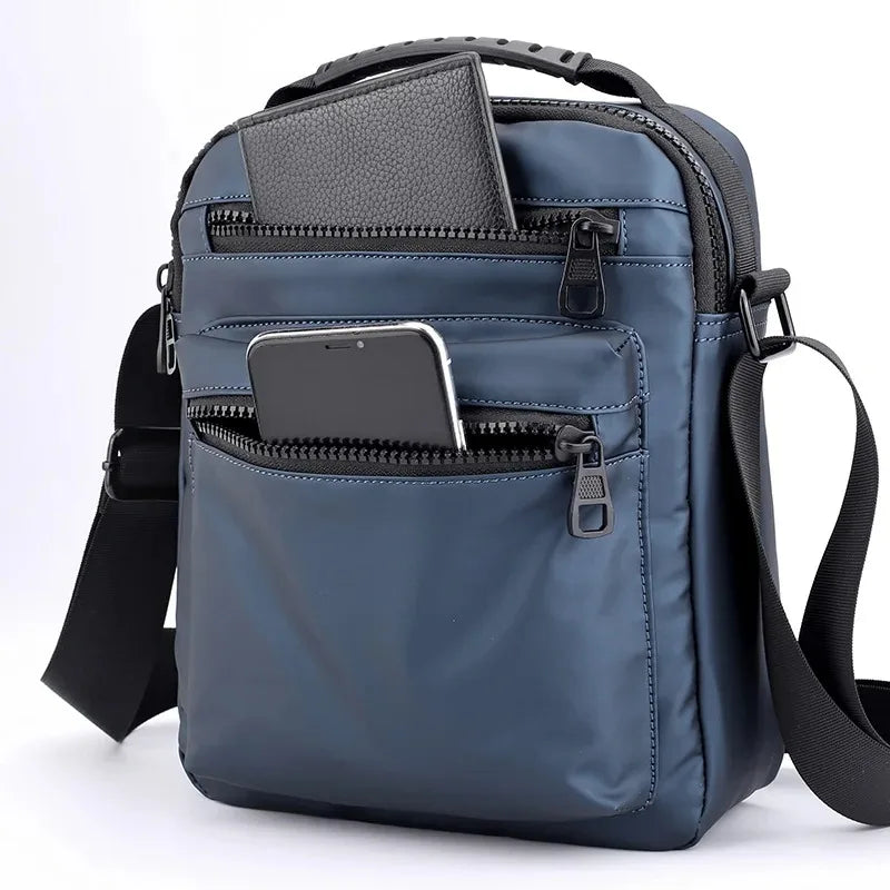 Man Classic Messenger Bag Men's Multifunction Shoulder Sling Pack