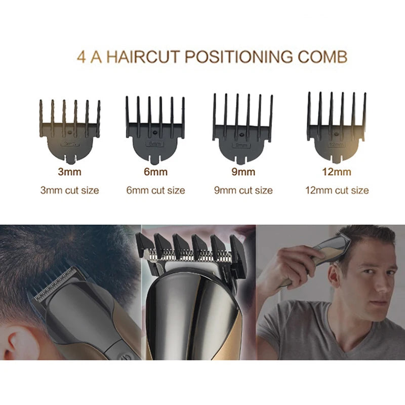 Multifunction Men's Electric Hair Trimmer Clipper Beauty Beard shaper